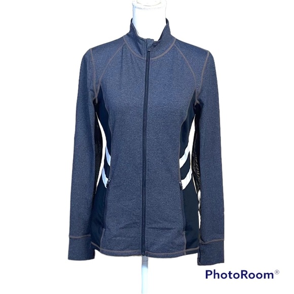 Ideology jacket SMALL work out athletic wear zip front - Picture 1 of 4